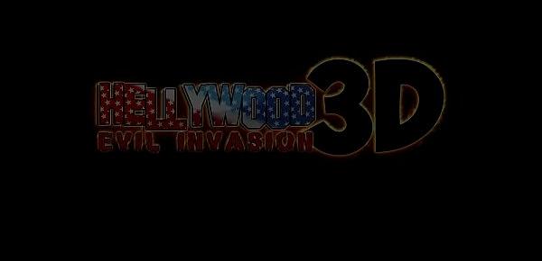  3D Alien Monsters Celebs Mansion Invasion